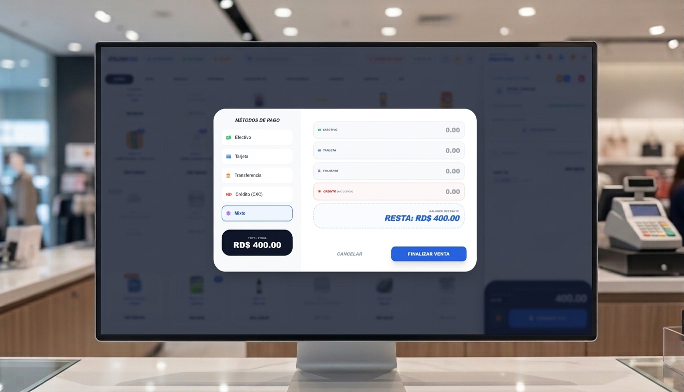 Vista POS Multi-cobros